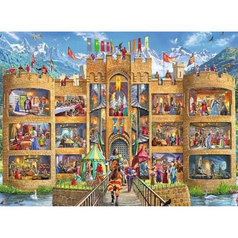 Cutaway Castle XXL 150pc Jigsaw Puzzle Extra Image 1